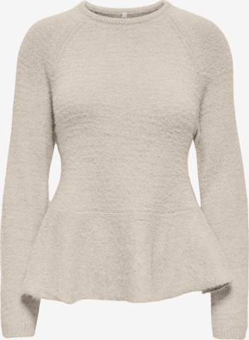 ONLY - Jersey 'ONLKERRY PIUMO' en beige: frente