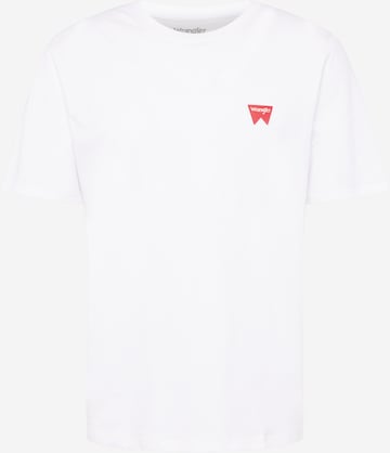 WRANGLER T-Shirt in Weiß: predná strana