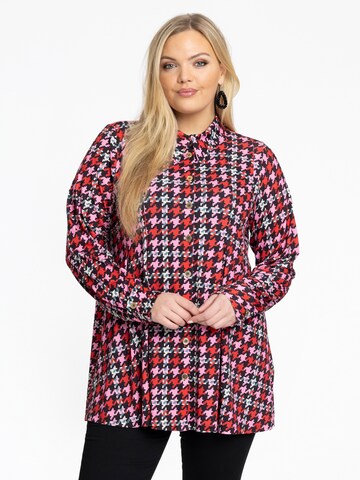 YOEK Blouse in Gemengde kleuren: voorkant