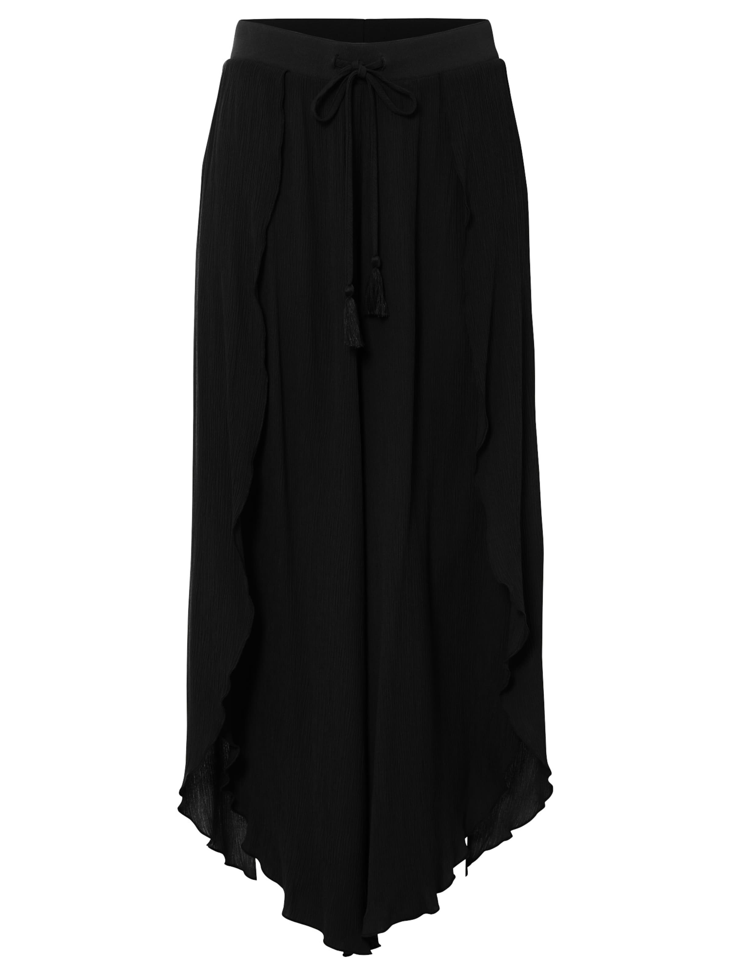 bonprix Loosefit Broek in Zwart: voorkant