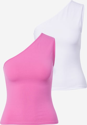 WEEKDAY Top 'Cindy' in Pink: front