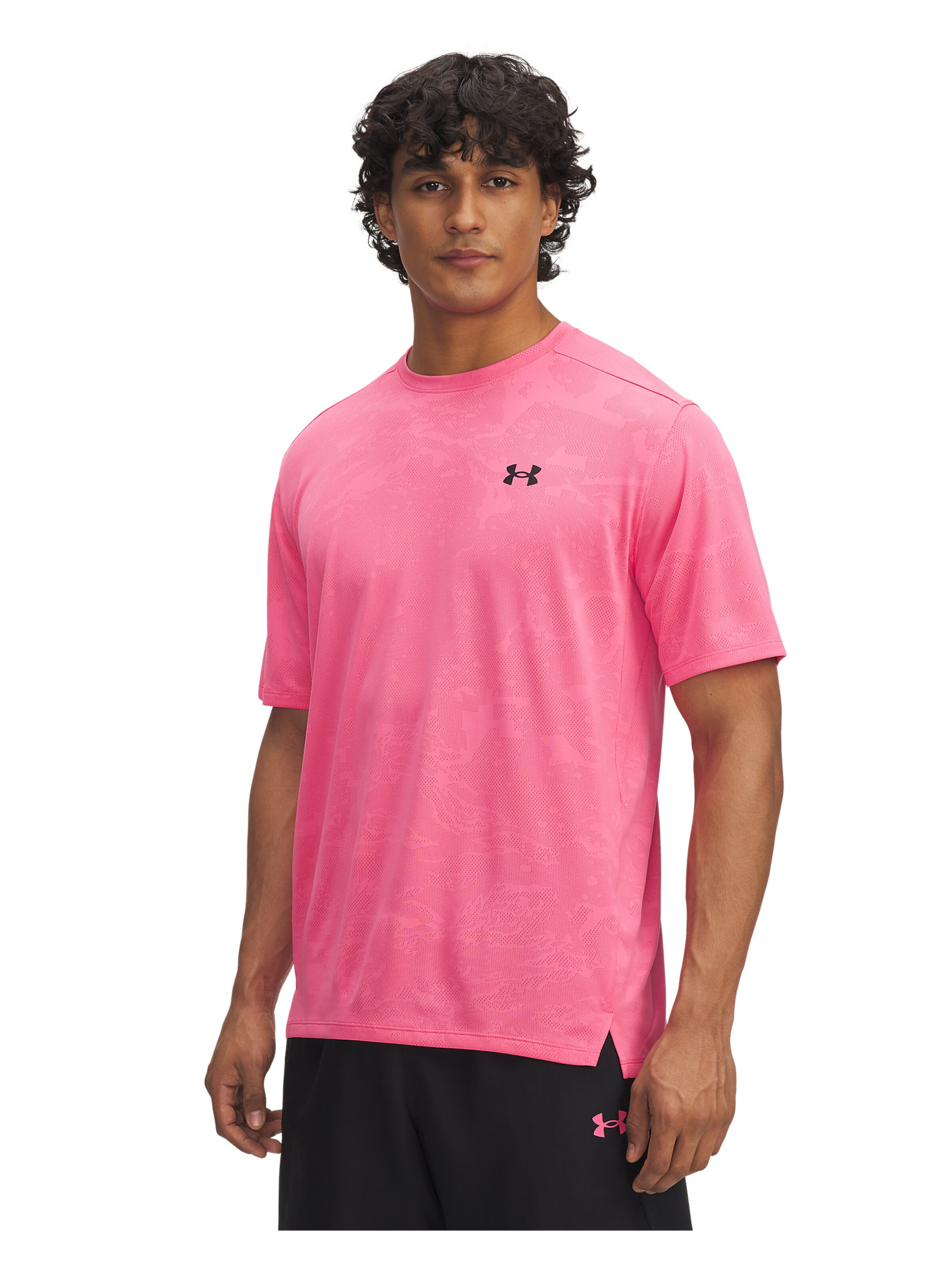 UNDER ARMOUR Functioneel shirt 'Tech Vent' in Roze: voorkant