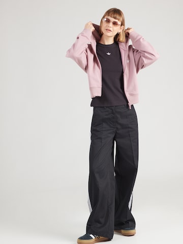ADIDAS ORIGINALS Sweatjacke 'ESS' in Lila