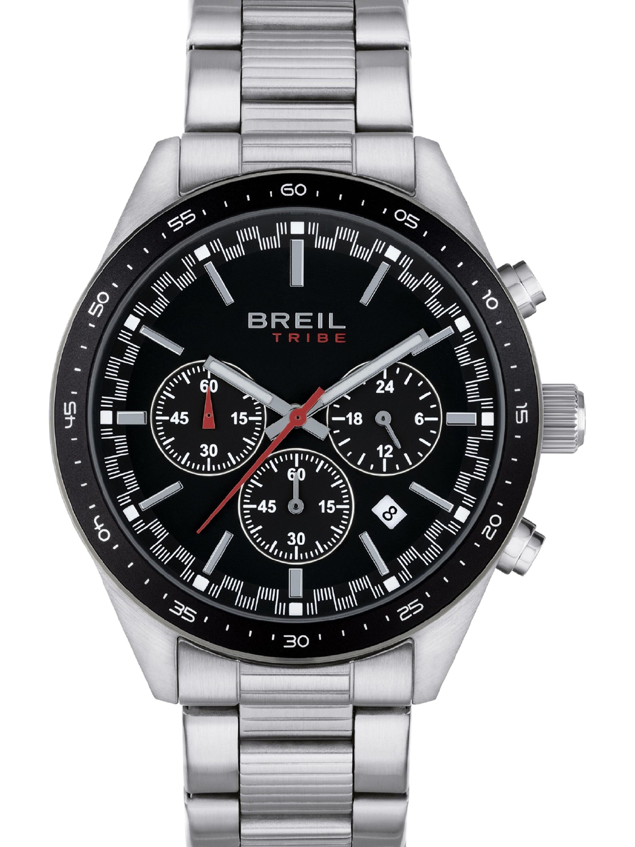Breil Analog watch 'Fast' in Silver: front