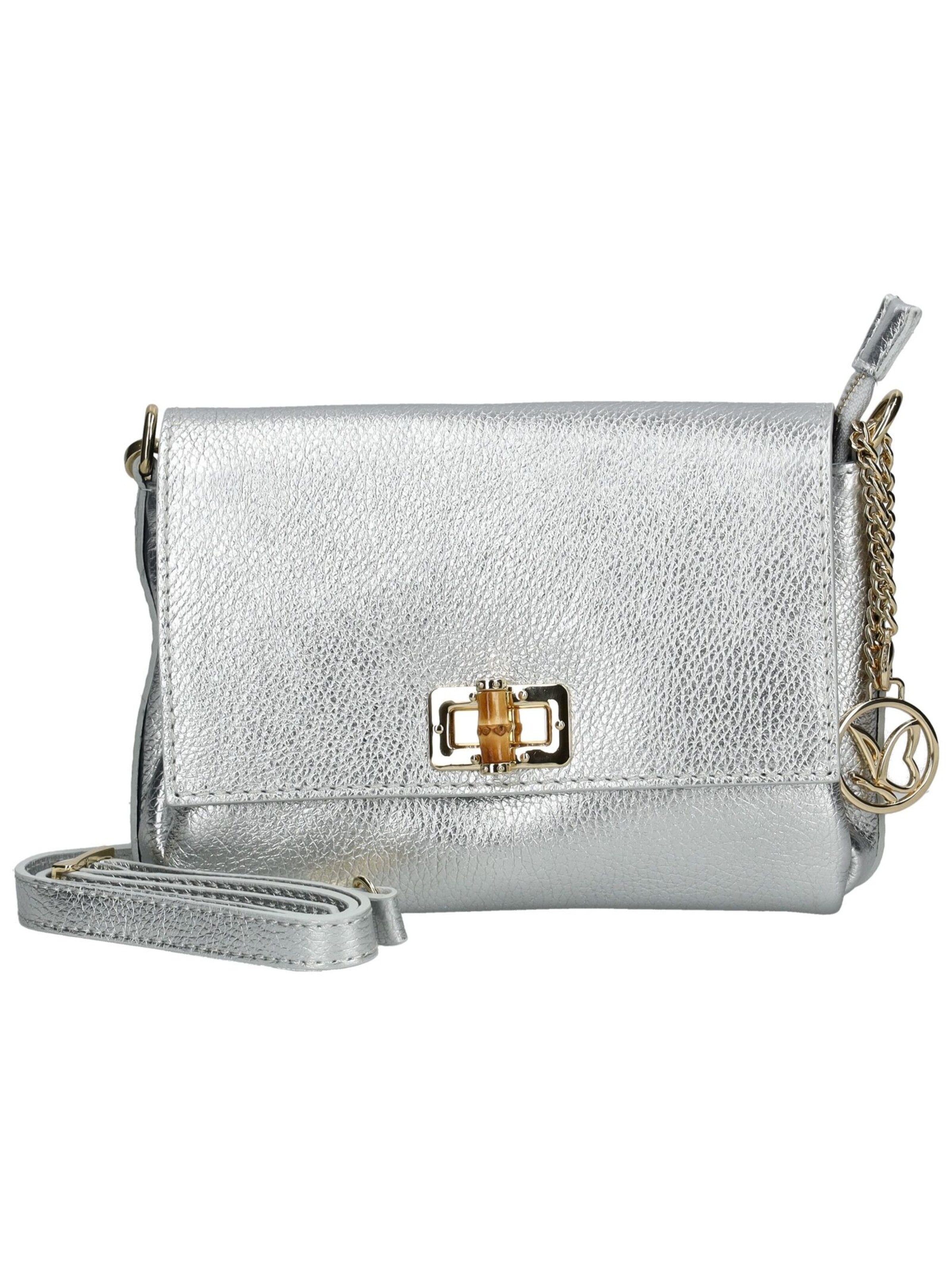 CAPRICE Crossbody bag in Silver: front