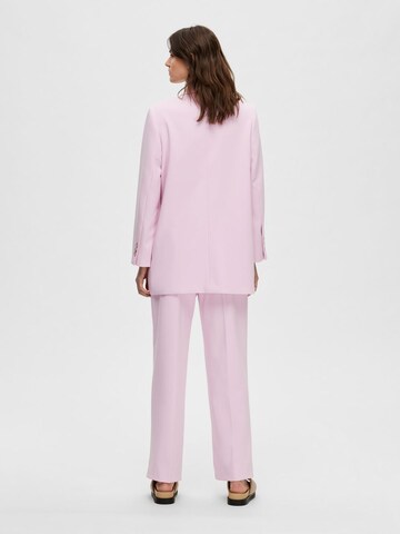 SELECTED FEMME Blazer i pink