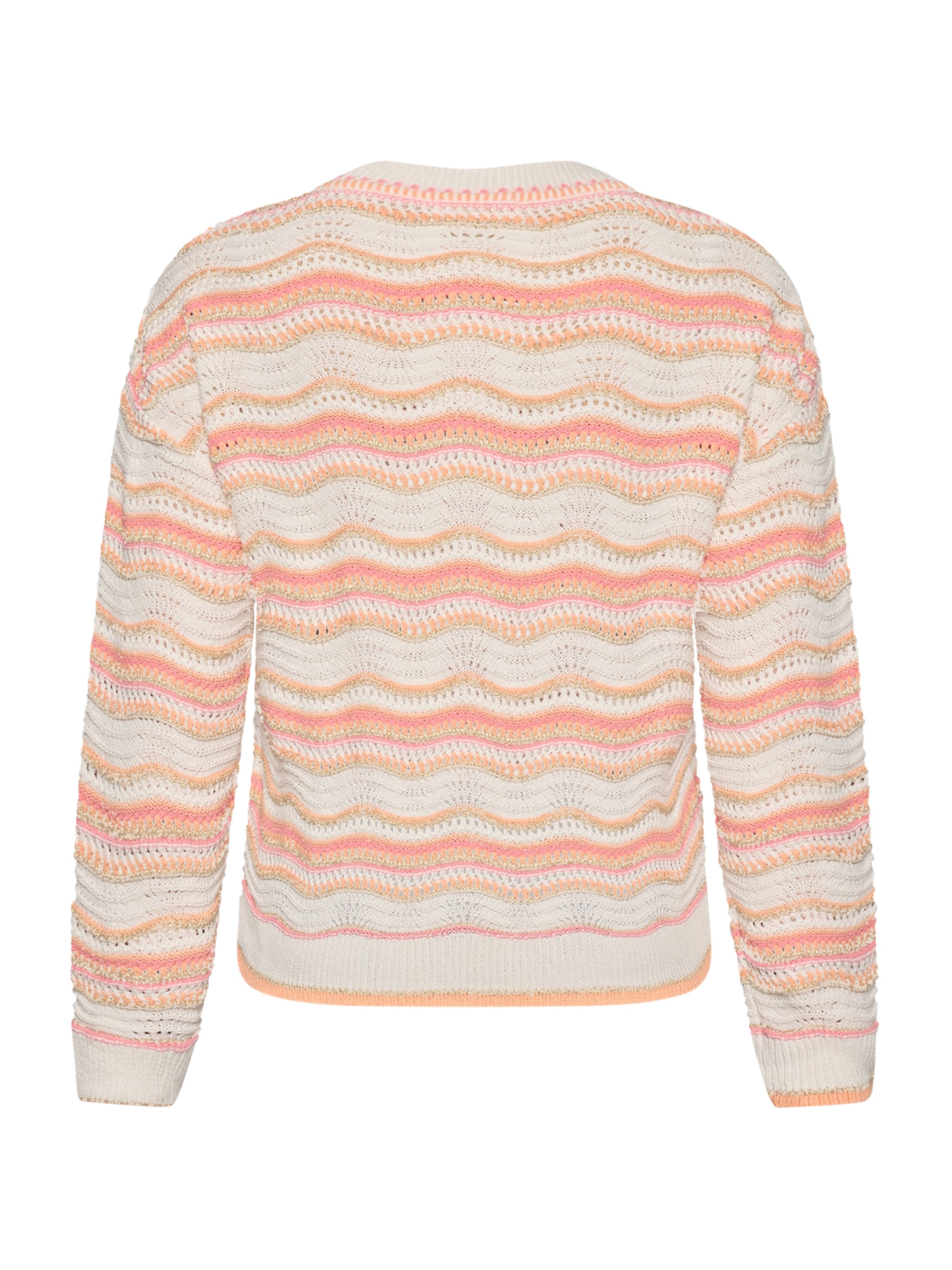 Cartoon Sweater in White