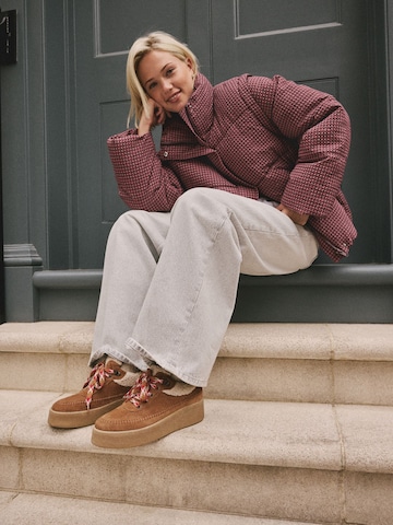 Sneaker low de la Next pe maro