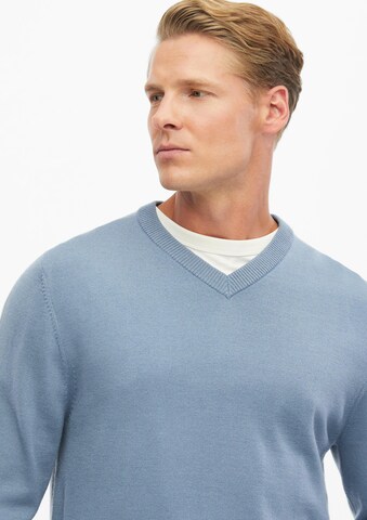 s.Oliver Pullover in Blau: Vorderseite