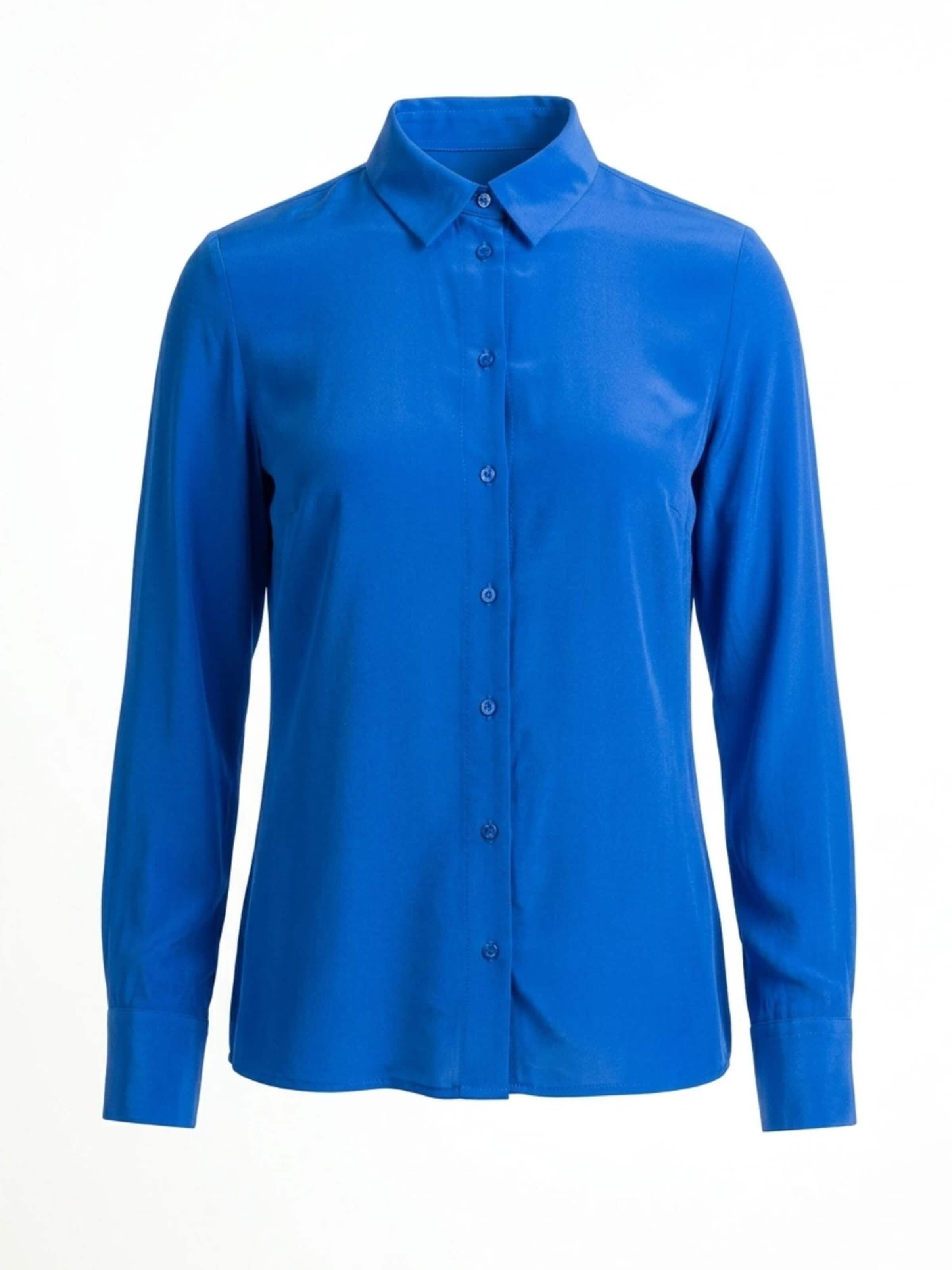 Posh Gear - Blusa 'Seidenbluse Collettoseta' en azul: frente