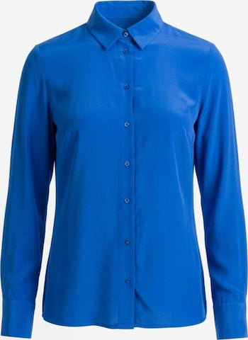 Camicia da donna 'Seidenbluse Collettoseta' di Posh Gear in blu: frontale