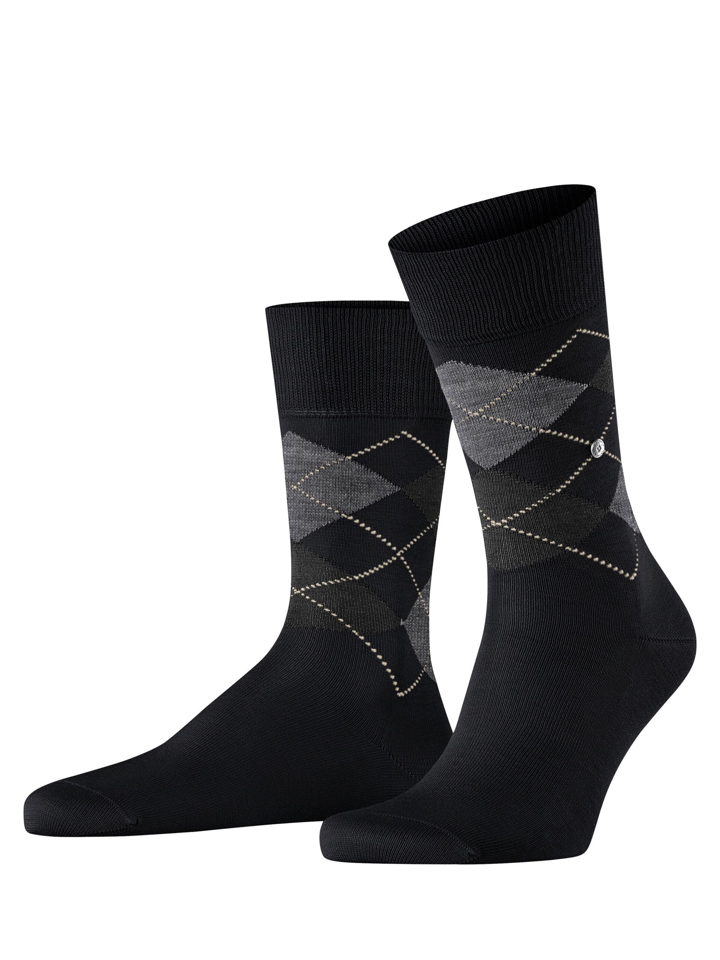 BURLINGTON Socks 'Manchester' in Black