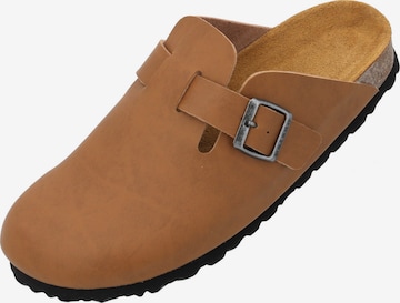Palado Clogs 'Palado Kiel Herren' in Braun: Vorderseite