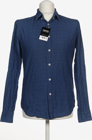 ESPRIT Button Up Shirt in XS in Blue: front