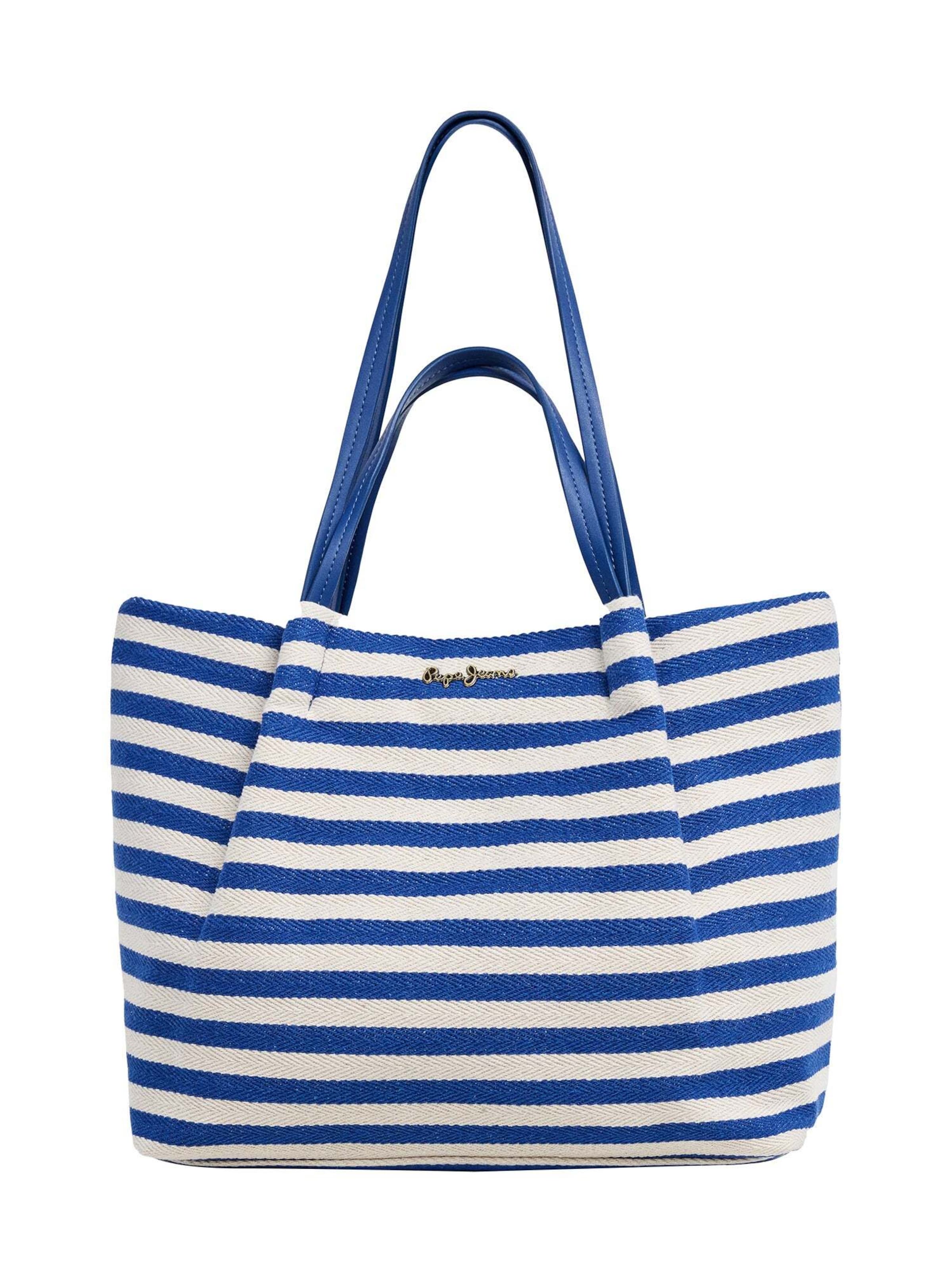 Cabas 'Tuesday' Pepe Jeans en bleu : devant