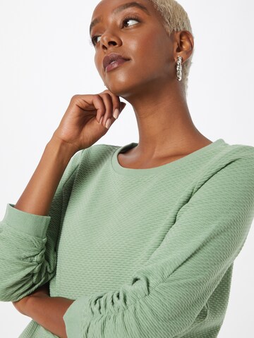 TOM TAILOR DENIM Sweatshirt in Green