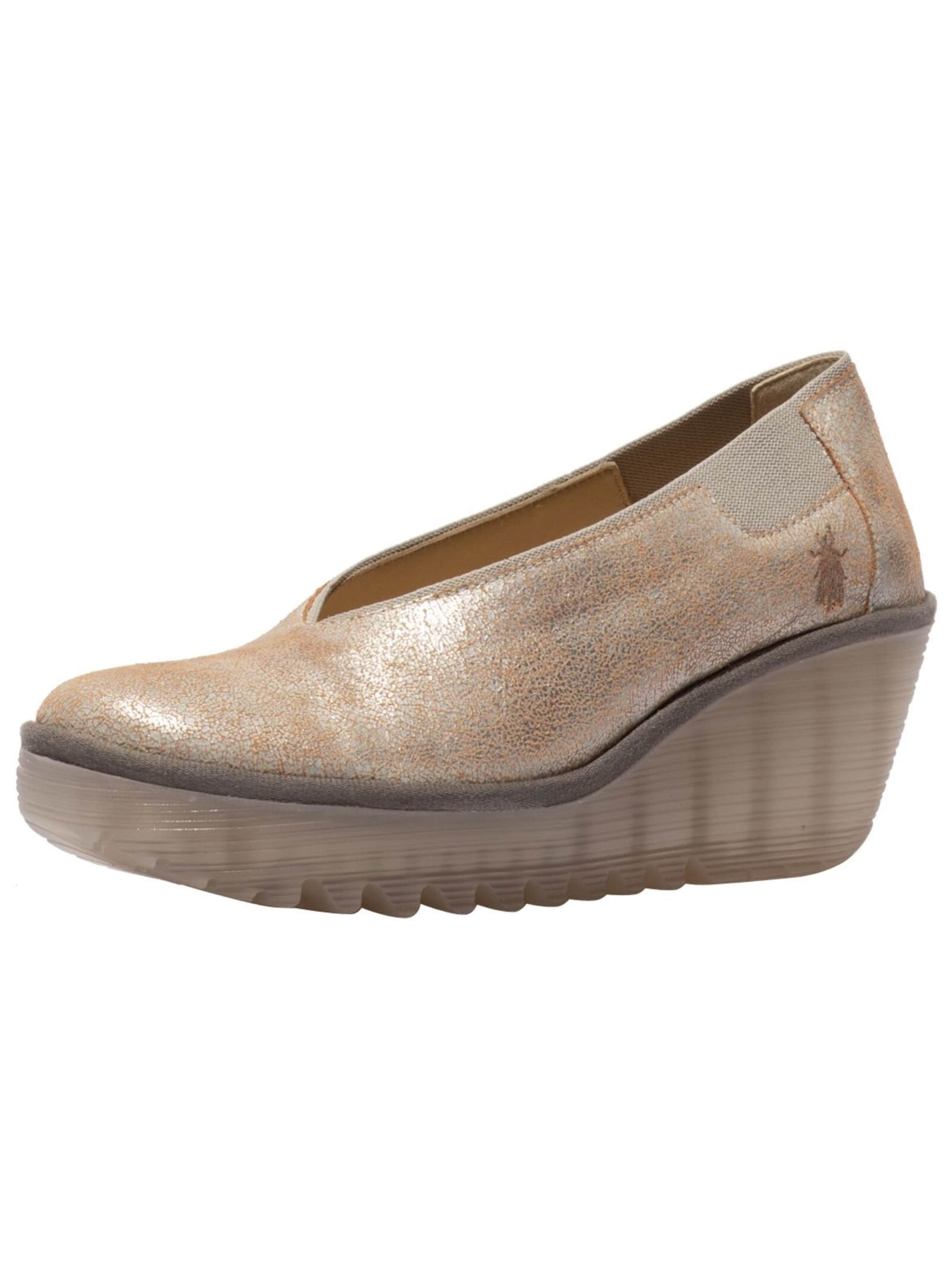 FLY LONDON Pumps in Silver: front