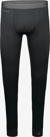 Schöffel Sportunterhose in Schwarz: Vorderseite
