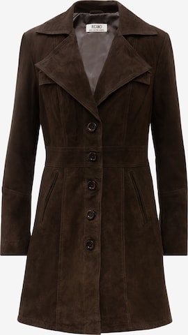 RICANO - Abrigo de entretiempo en marrón: frente