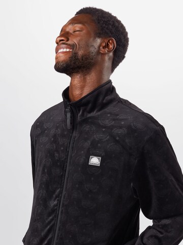 SOUTHPOLE Zip-Up Hoodie in Black