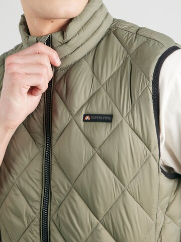 Superdry Weste 'FUJI LITE' in Grün