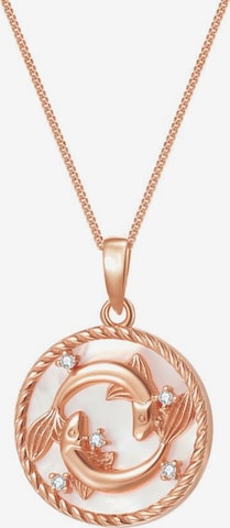 Hey Happiness - Cadena 'Pisces' en oro: frente