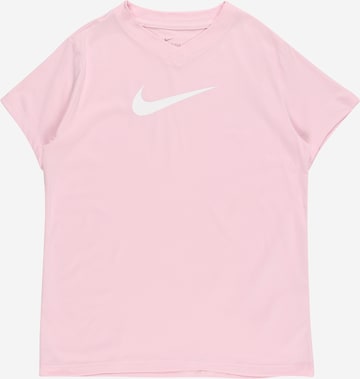 NIKE Toiminnallinen paita värissä vaaleanpunainen: edessä