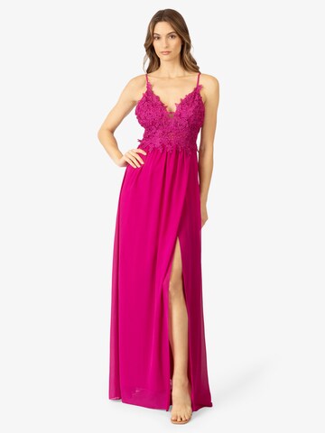 APART Evening Dress in Pink: front