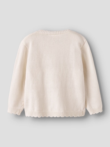Lil'Atelier Cardigan i hvid