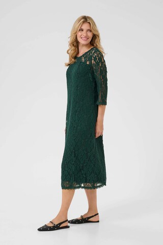 Robe 'Kit' Cream en vert