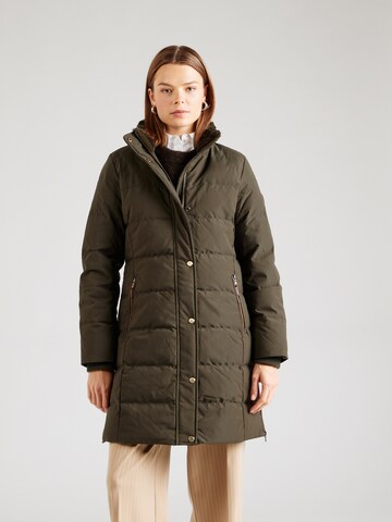 Cappotto invernale di Lauren Ralph Lauren in verde: frontale