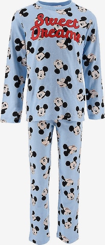Disney Mickey Mouse & friends Schlafanzug in Blau: predná strana