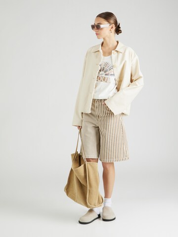 MOS MOSH T-Shirt in Beige