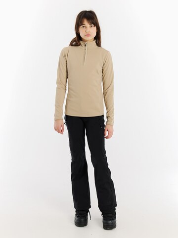 PROTEST Sportief sweatshirt 'REFABRIZOY JR' in Bruin