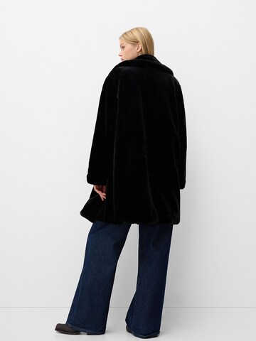 Manteau mi-saison Bershka en noir