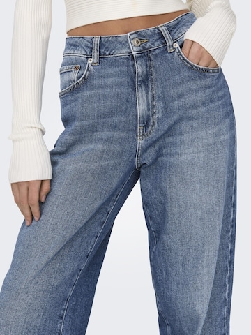 ONLY regular Jeans i blå