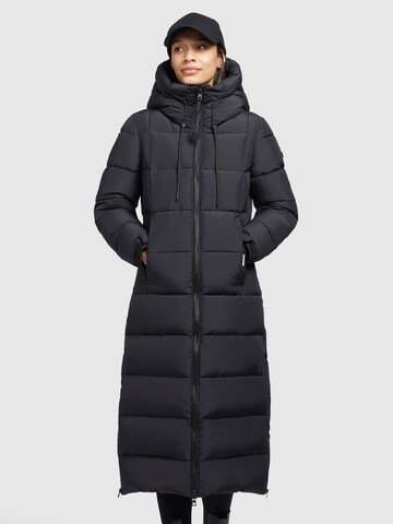 khujo Winter Coat 'Deria2' in Black: front