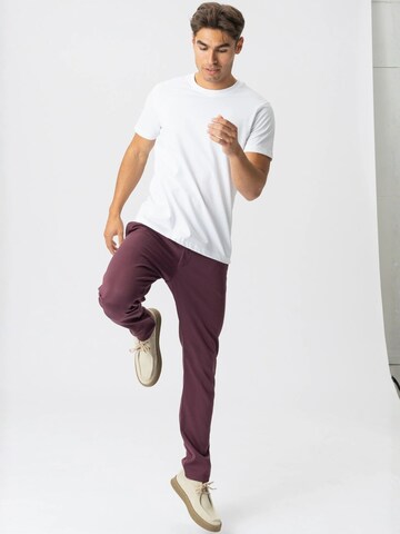 TEESHOPPEN Regular Trousers ' The Original ' in Red