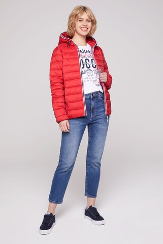 Soccx Between-Season Jacket in Red