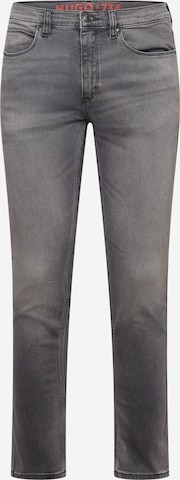 HUGO Red Regular Jeans 'HUGO 734' in Grey: front