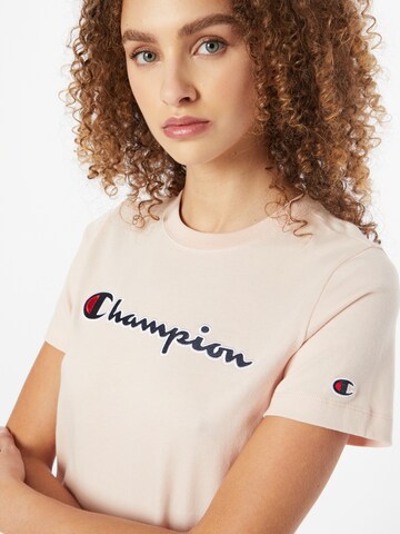 T-shirt Champion Authentic Athletic Apparel en rose