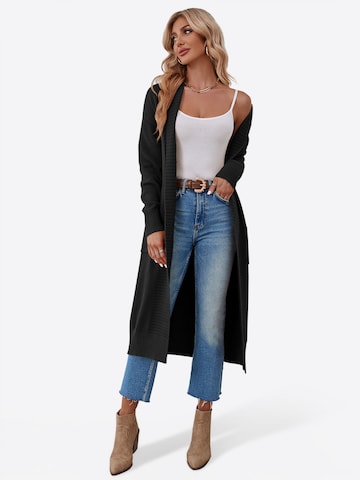 Manteau en tricot Imily Bela en noir