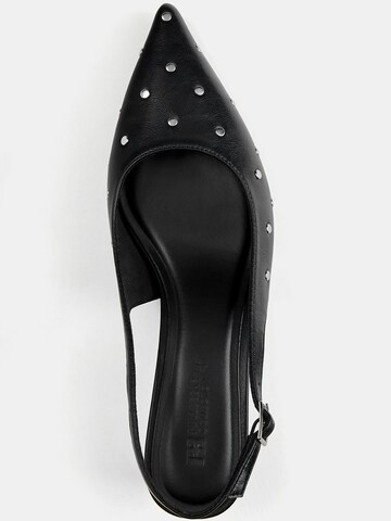 Pull&Bear Mule in Black