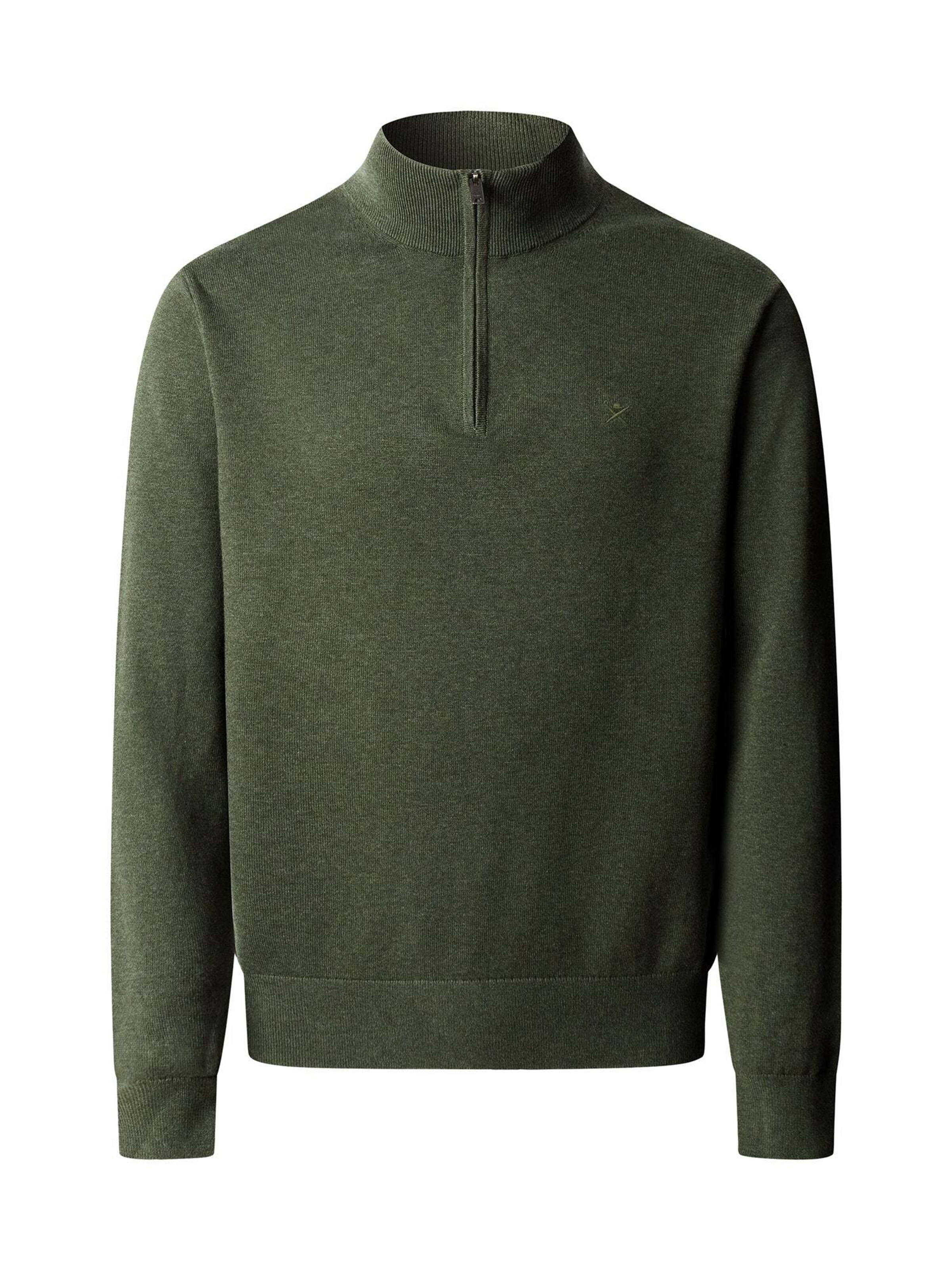 Hackett London Sweater in XXXL in Olive, Item view