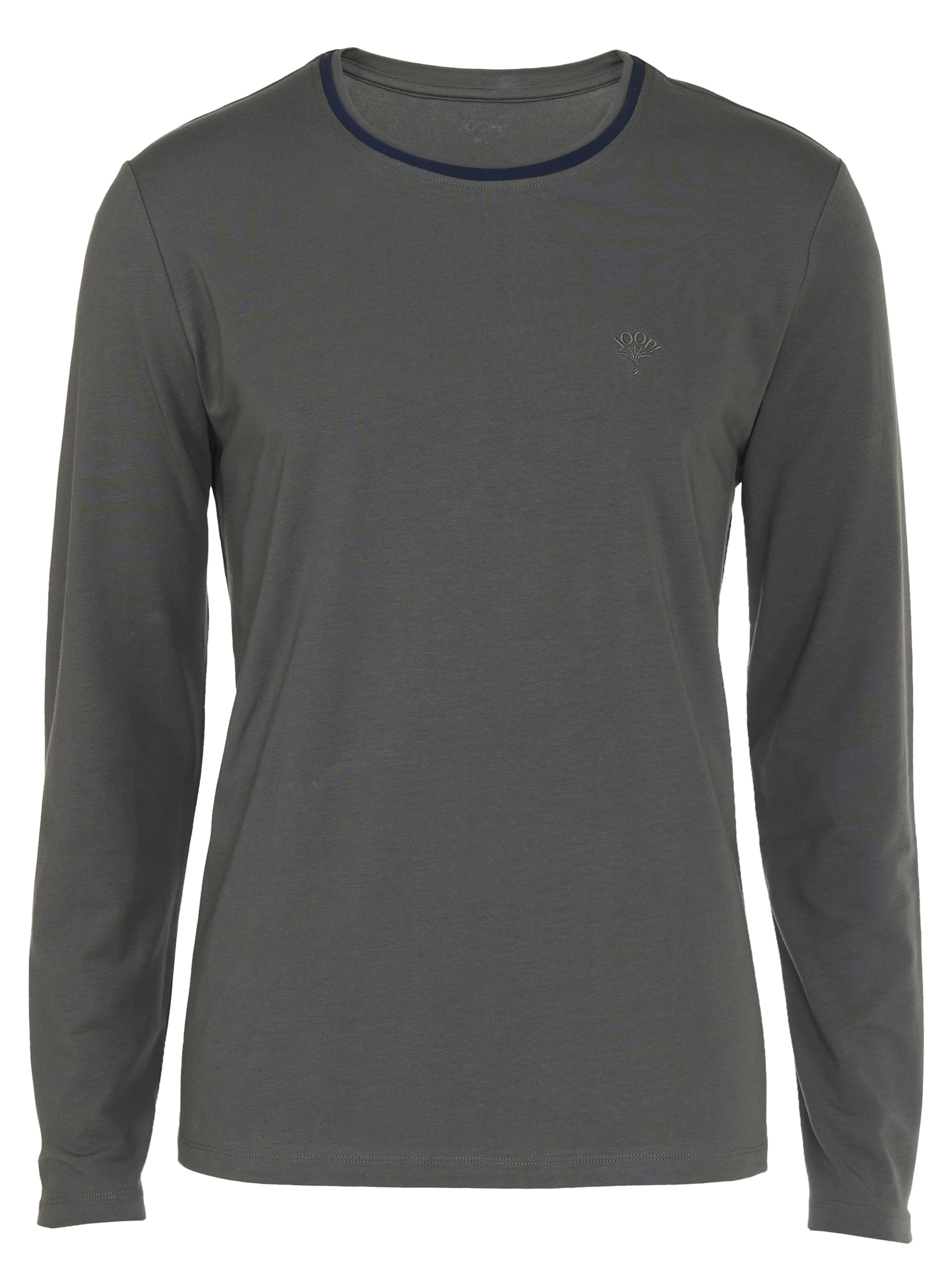 JOOP! - Pijama largo ' Core ' en gris: frente