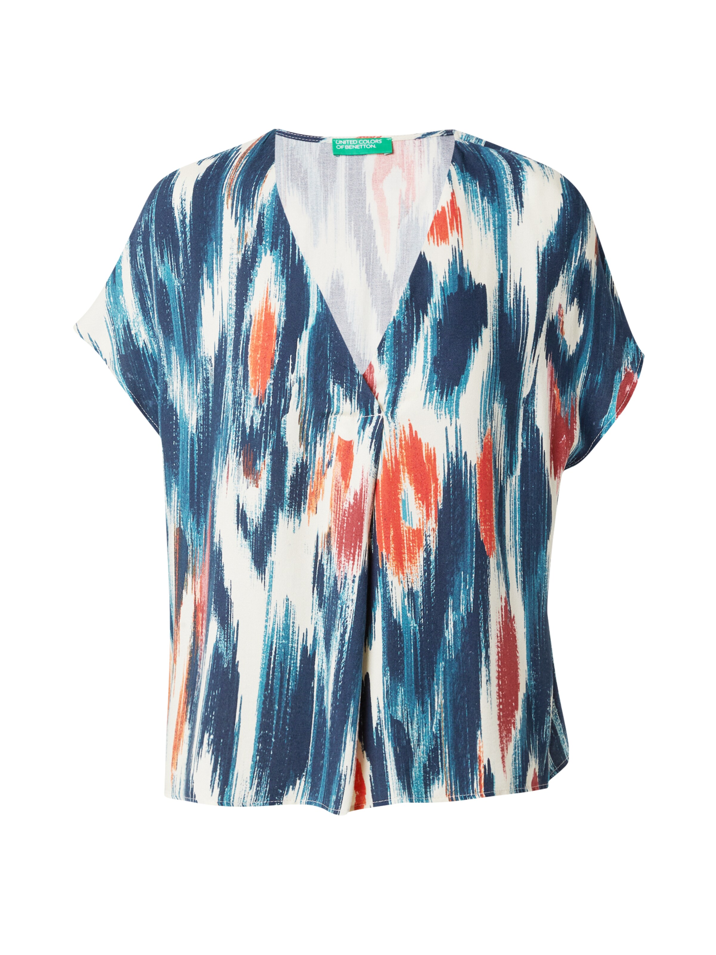 UNITED COLORS OF BENETTON Bluza | modra barva: sprednja stran