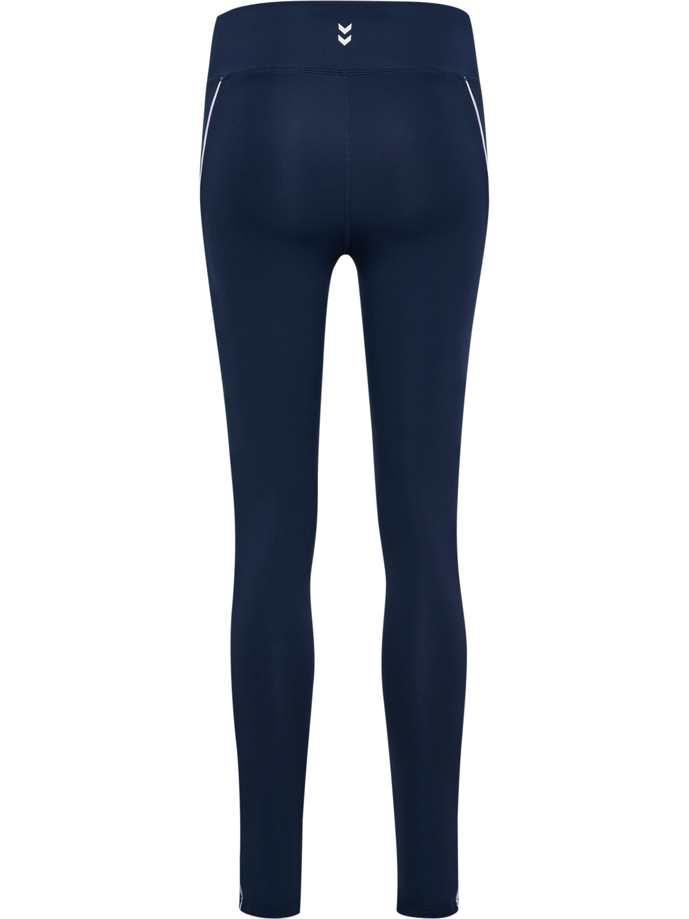 Hummel Skinny Sportbroek in Blauw