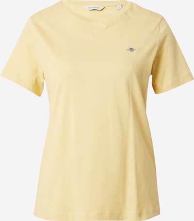 GANT T-shirt en jaune clair, Vue avec produit