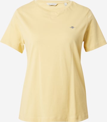 GANT Shirt in Yellow: front