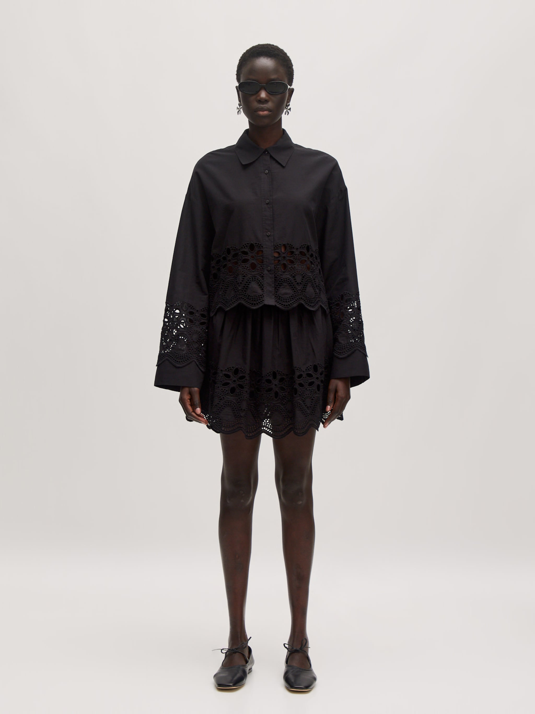 EDITED Producten Rok 'Quella' Zwart